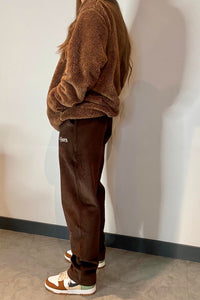 Brown corduroy - [Pairs UK] [jogging bottoms] [ are those pairs] [mike pairs] [sweatpants] [patterned sweatpants] [patterned pants] 