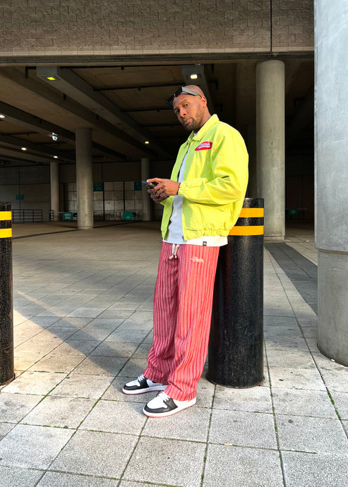 The Red Blend - [Pairs UK] [jogging bottoms] [ are those pairs] [mike pairs] [sweatpants] [patterned sweatpants] [patterned pants] 