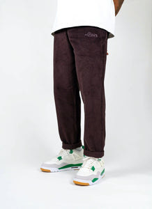 Maroon Corduroy - [Pairs UK] [jogging bottoms] [ are those pairs] [mike pairs] [sweatpants] [patterned sweatpants] [patterned pants] 