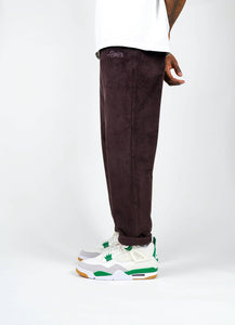 Maroon Corduroy - [Pairs UK] [jogging bottoms] [ are those pairs] [mike pairs] [sweatpants] [patterned sweatpants] [patterned pants] 