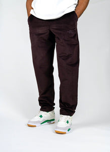 Maroon Corduroy - [Pairs UK] [jogging bottoms] [ are those pairs] [mike pairs] [sweatpants] [patterned sweatpants] [patterned pants] 