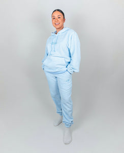 Blue Cosy Set - [Pairs UK] [jogging bottoms] [ are those pairs] [mike pairs] [sweatpants] [patterned sweatpants] [patterned pants] 