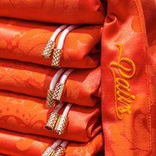 Load image into Gallery viewer, Patterned &#39;Zesty Orange&#39; Pair - [Pairs UK] [jogging bottoms] [ are those pairs] [mike pairs] [sweatpants] [patterned sweatpants] [patterned pants] 