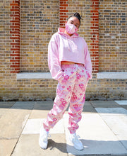 Load image into Gallery viewer, The ‘Blossom’ Pair - [Pairs UK] [jogging bottoms] [ are those pairs] [mike pairs] [sweatpants] [patterned sweatpants] [patterned pants] 