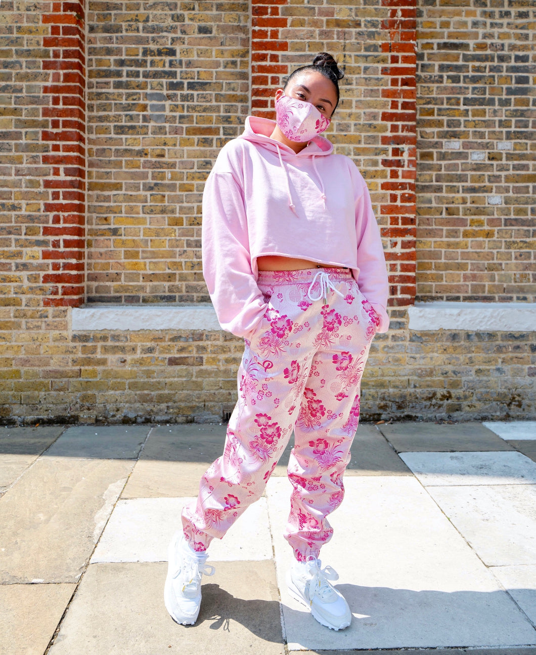 The ‘Blossom’ Pair - [Pairs UK] [jogging bottoms] [ are those pairs] [mike pairs] [sweatpants] [patterned sweatpants] [patterned pants] 